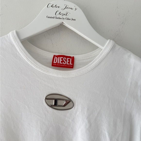DIESEL White Tee S - Picture 3 of 6